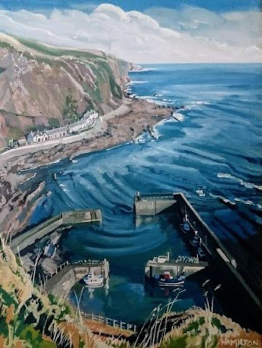 The Cottage By The Sea, Scotland Burnmouth Exterior foto